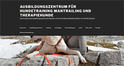 Desktop Screenshot of hundetrainerin.at